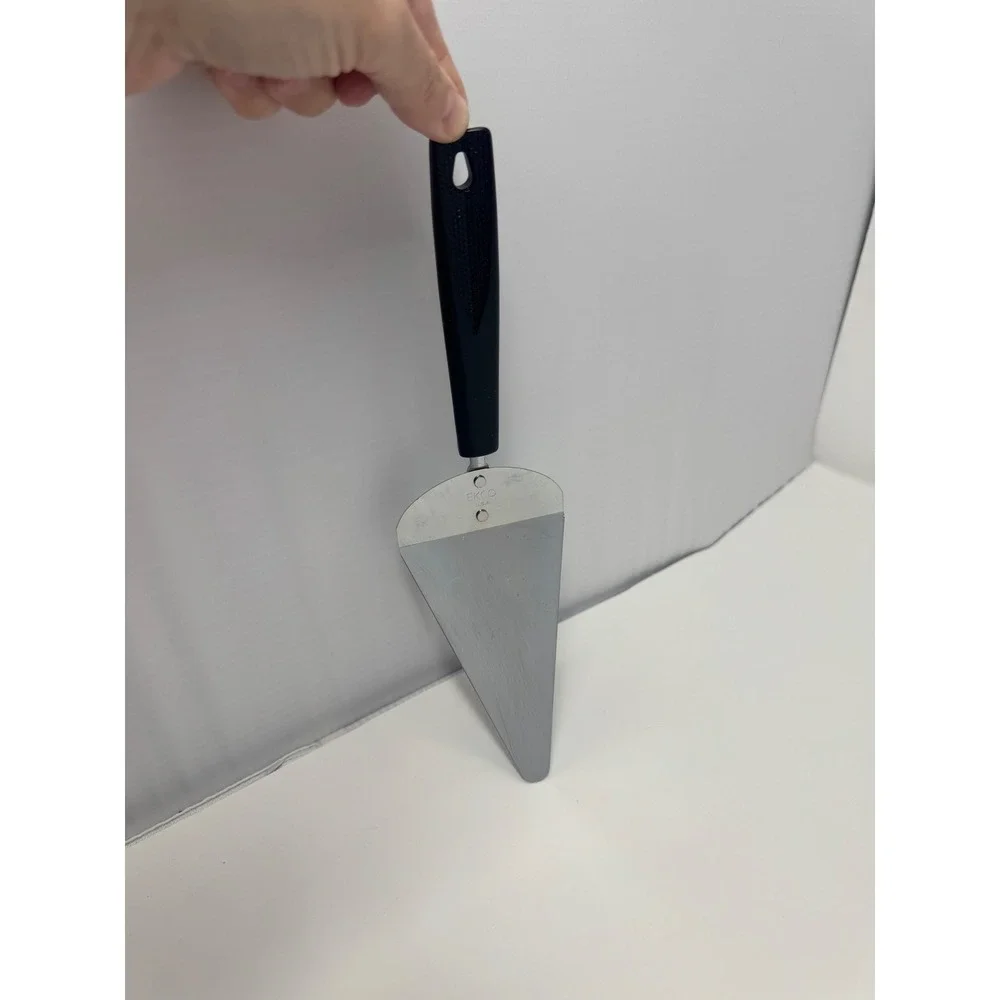 Vintage Ekco USA Pie Serving Spatula Triangle Black Handle 9